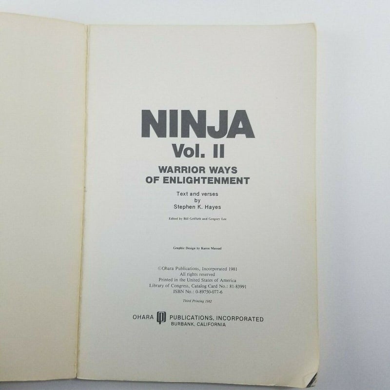 Warrior Ways of Enlightenment (Ninja, book 2)