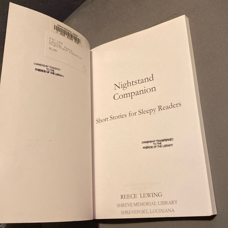 Nightstand Companion