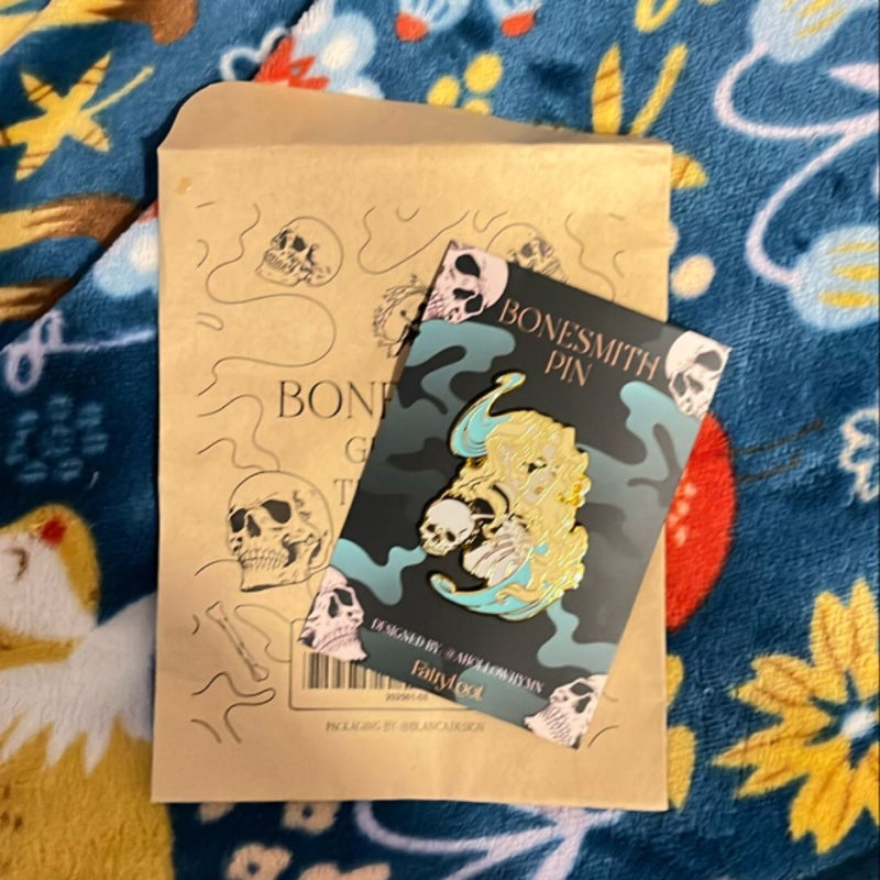 Fairy Loot Bonesmith Enamel Pin - January 2025