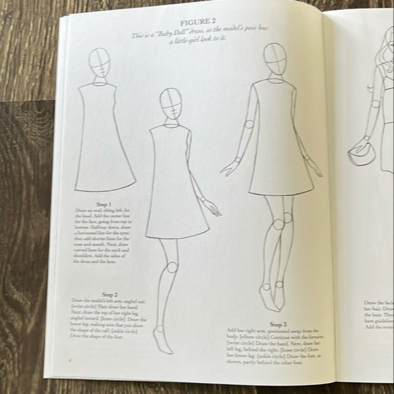 How to draw dazzling and dressy fashions How to draw dazzling and dressy fashions