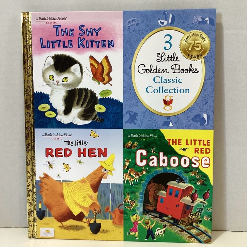 3 Little Golden Books Classic Collection 3 Stories in one Book 