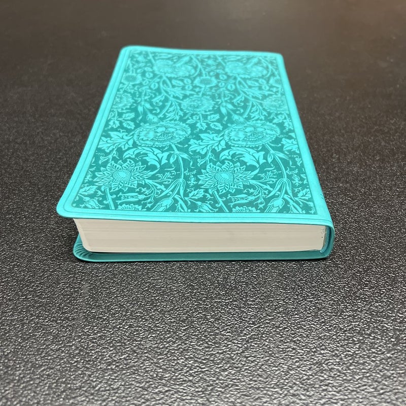 ESV Premium Gift Bible (TruTone, Teal, Floral Design)