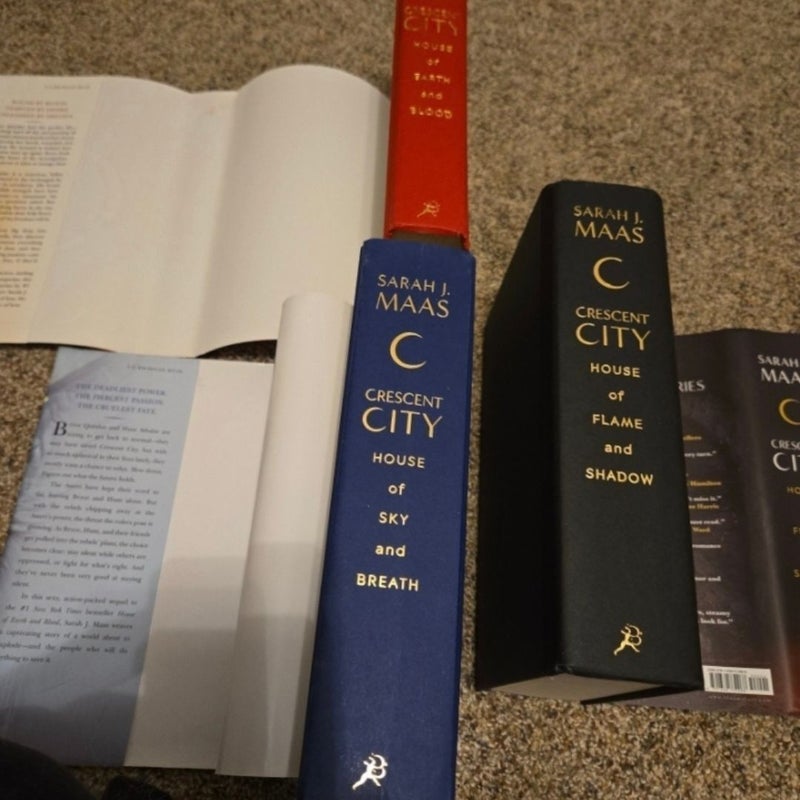 First Edition Crescent City Sarah J Maas Exclusive Content Collectible Booktok