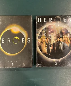 Heroes Season 1-2 New DVD’s