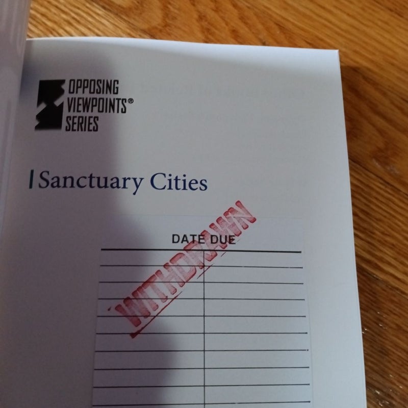 Sanctuary Cities