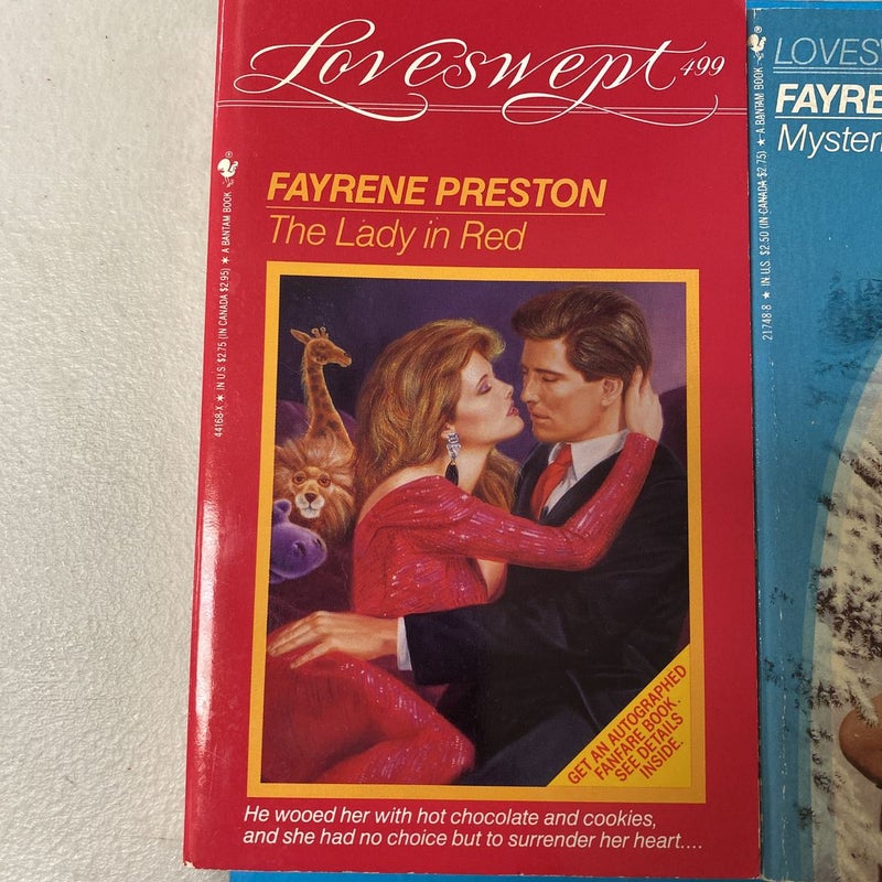 Fayrene Preston 2 book bundle