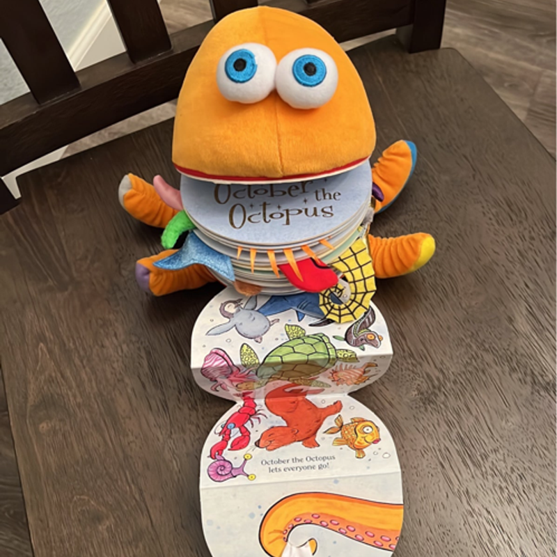 October the Octopus Plush Concept Book