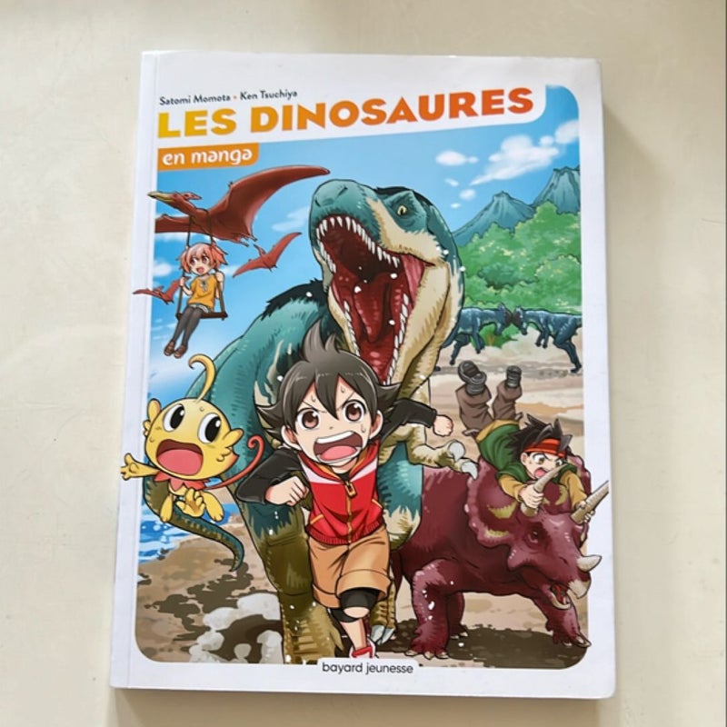 Les dinosaures en manga 