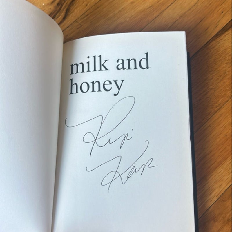 Milk and Honey (SIGNED)