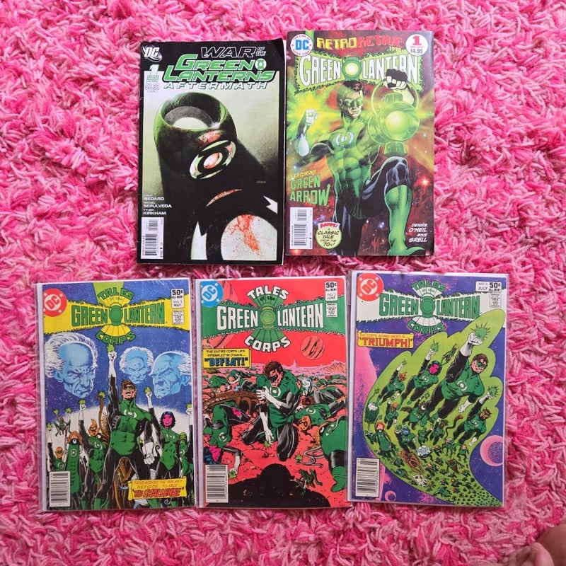 Green Lantern Comic Book Bundle