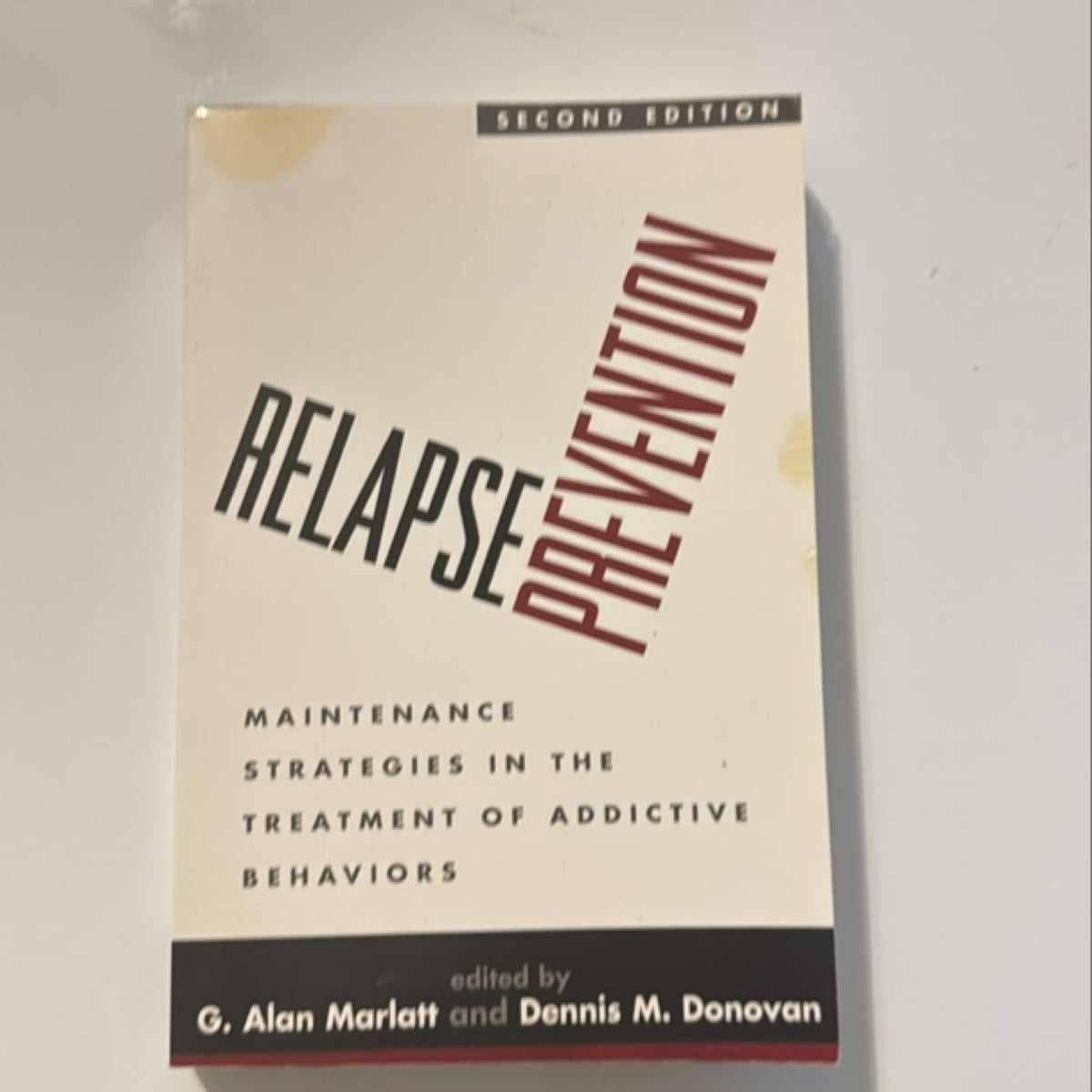 Relapse Prevention, Second Edition by G. Alan Marlatt