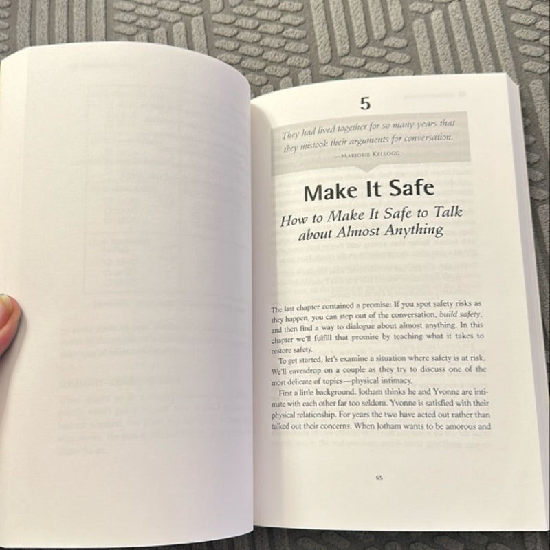 Crucial Conversations Tools for Talking When Stakes Are High, Second Edition