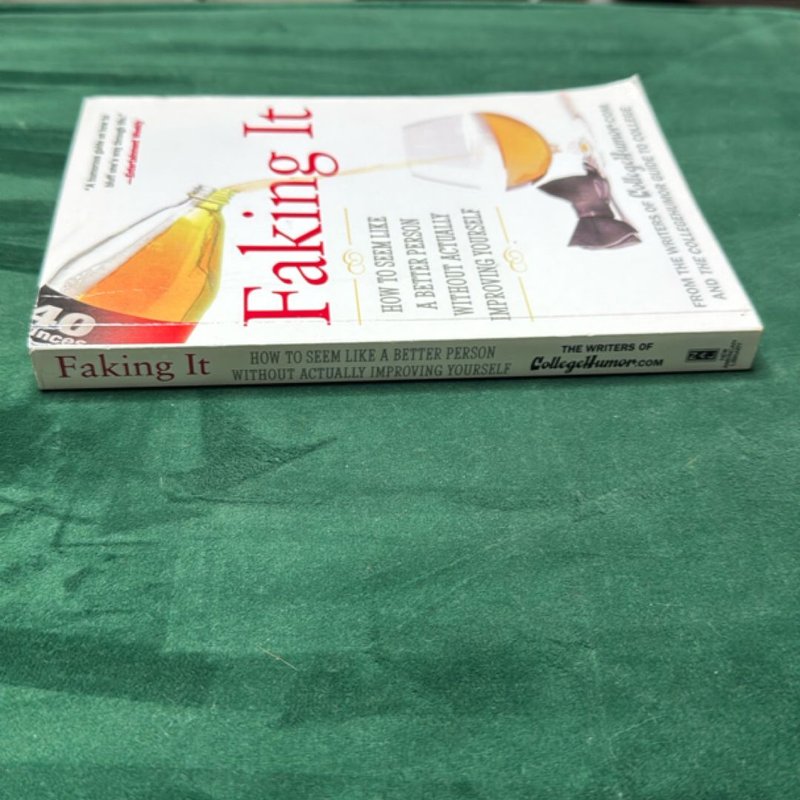 Faking It by Writers of Collegehumor.com, Paperback | Pangobooks