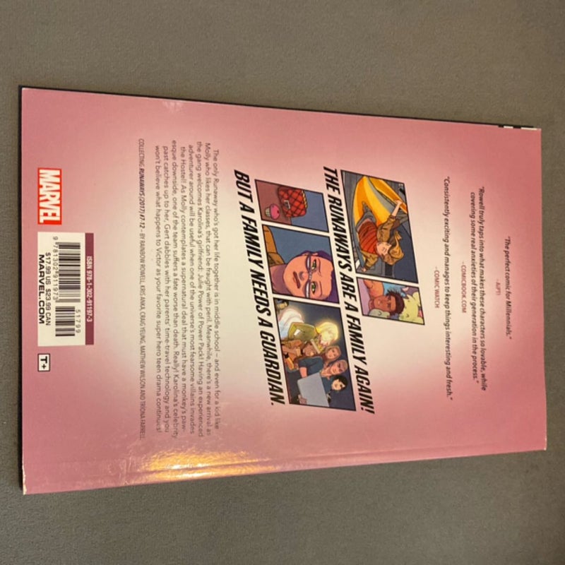 Runaways by Rainbow Rowell and Kris Anka Vol. 2: Best Friends Forever