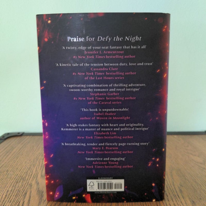 Defy the Night (Fairyloot signed special edition) 