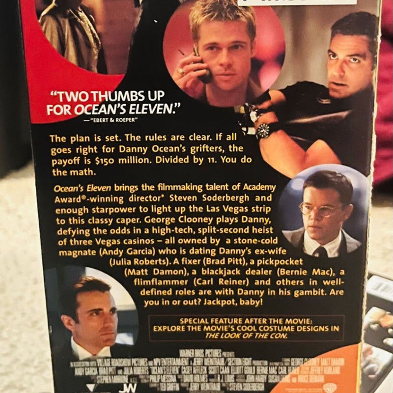 Ocean’s Eleven VHS