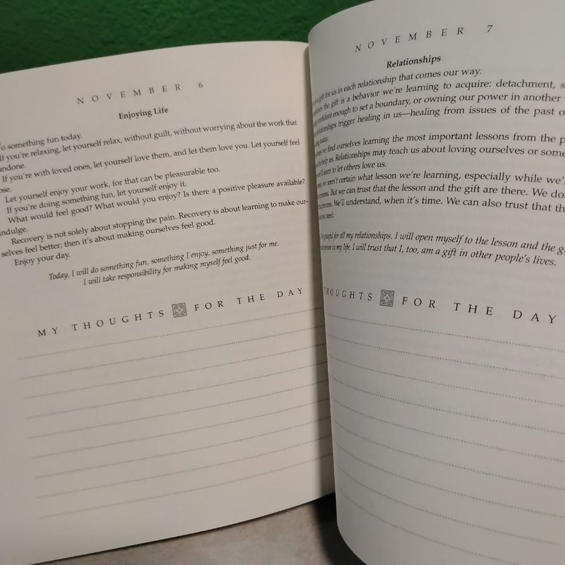 The Language of Letting Go Journal