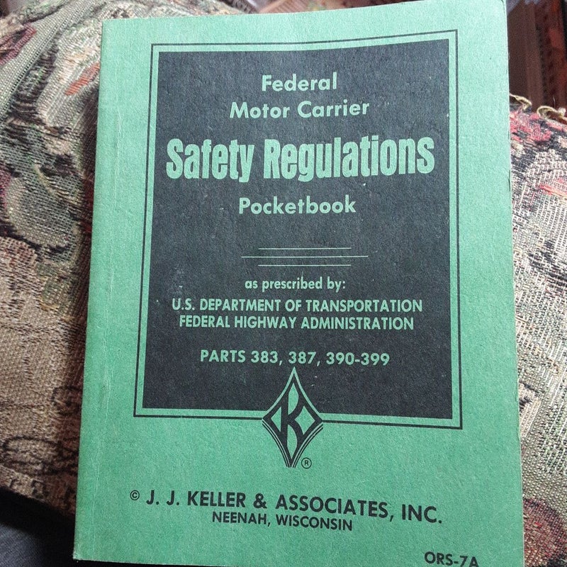 Federal Motor Carriers Safety Regulations Pocketbook