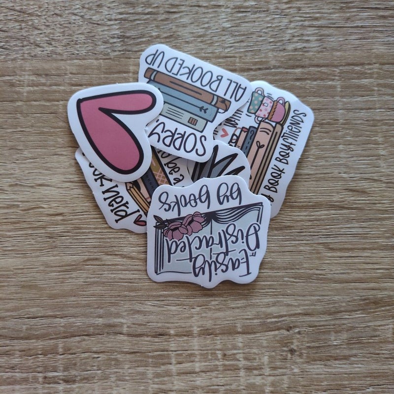 Bookish Stickers 