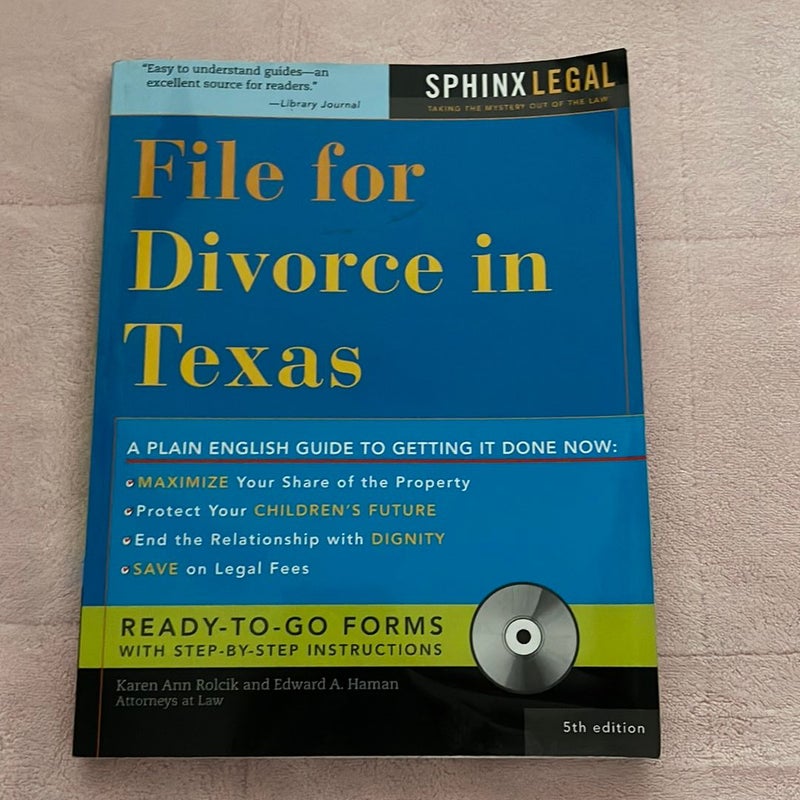 File for Divorce in Texas