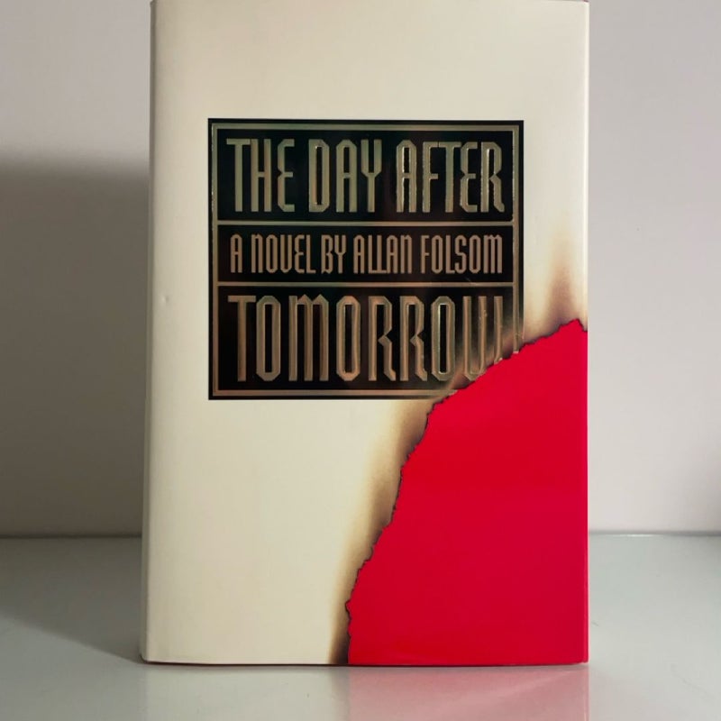 The Day After Tomorrow True First Edition Allan Folsom Novel Hardcover 1994 VG