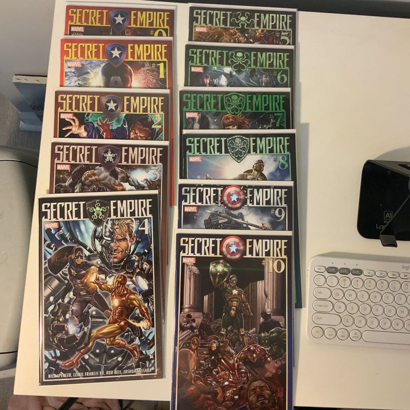 Secret Empire Complete Series Issues 0-10
