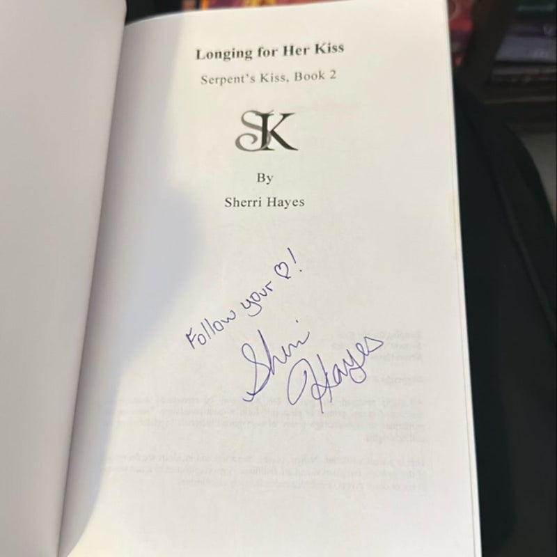 Longing for His Kiss- Signed by the Author