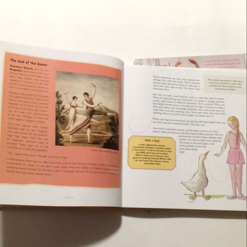 Two books: A Child's Introduction to Ballet and Ballerina book