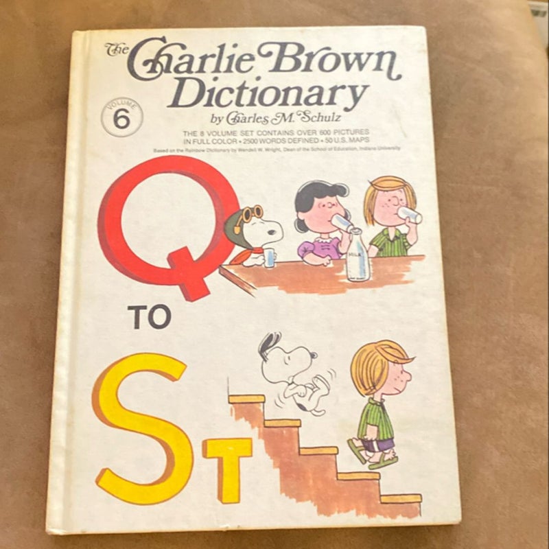 The Charlie Brown dictionary
