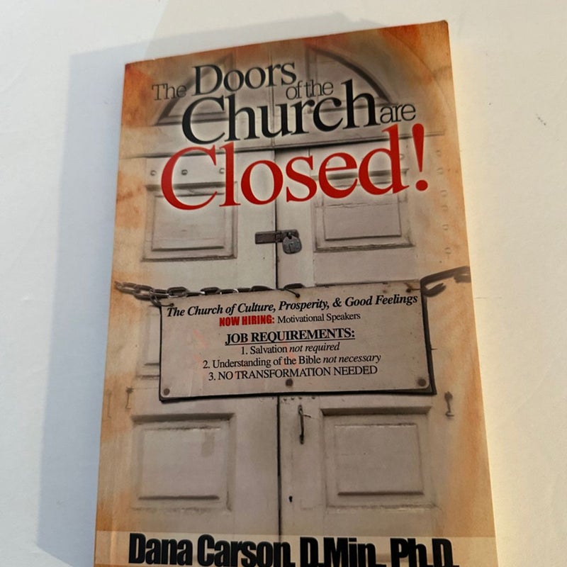 The Doors of the Church Are Closed