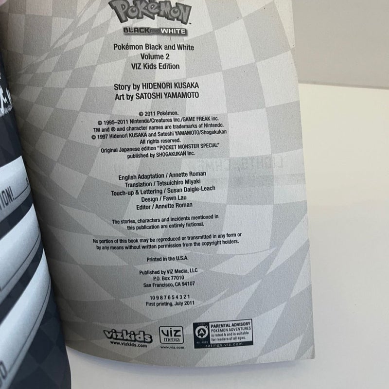 Pokémon Black and White Volume 1-2