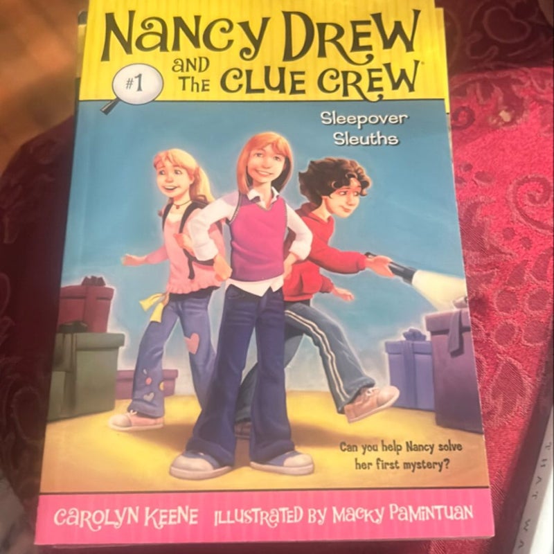 Nancy Drew & the Clue Crew Sleepover Sleuths