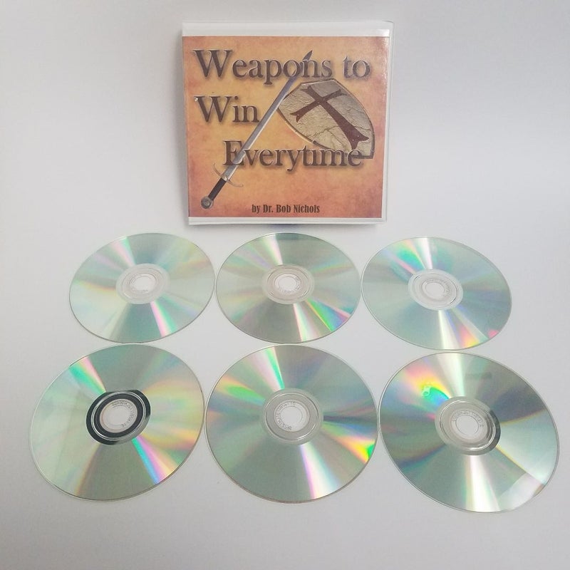4 Audio CDs of Bob Nichols Sermons Book Bundle