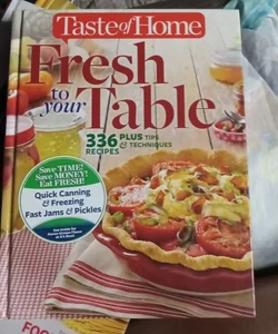 Fresh to your table 336 recipes 