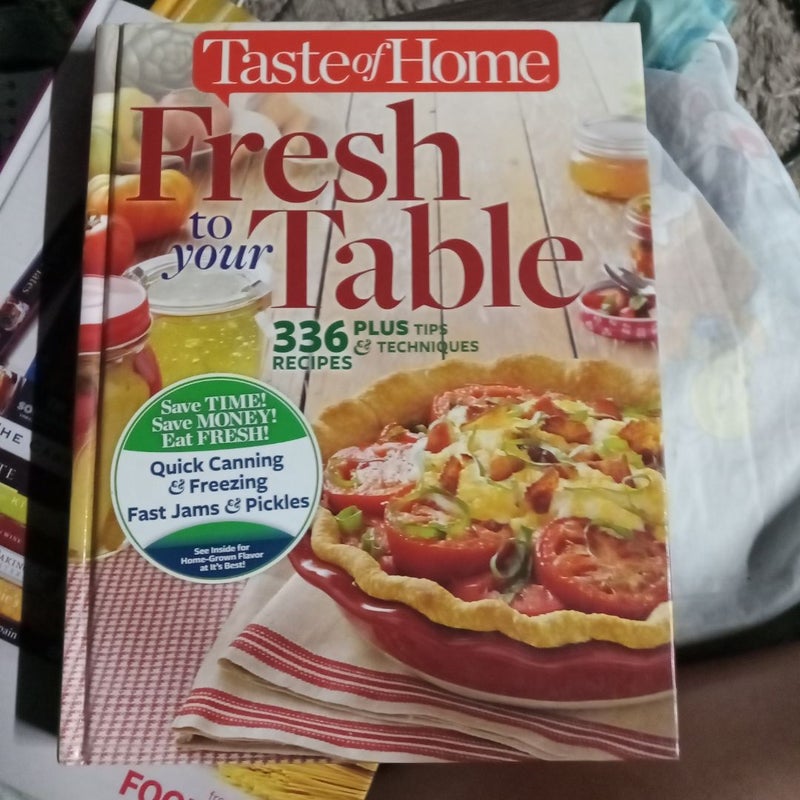 Fresh to your table 336 recipes 