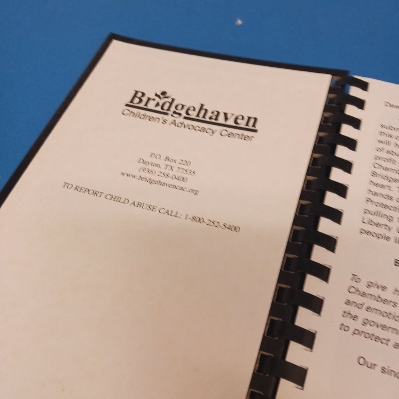 Bridgehaven Children's  Advocacy Center Recipes