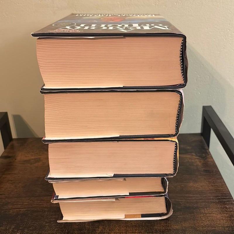 The Wheel of Time books - incomplete series  