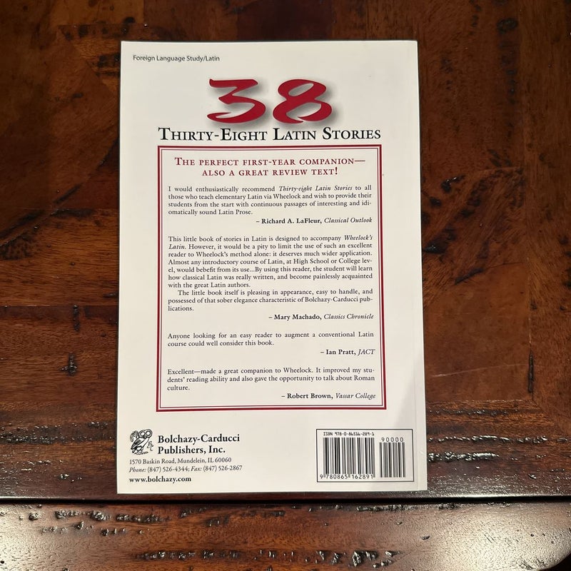 Thirty-Eight Latin Stories