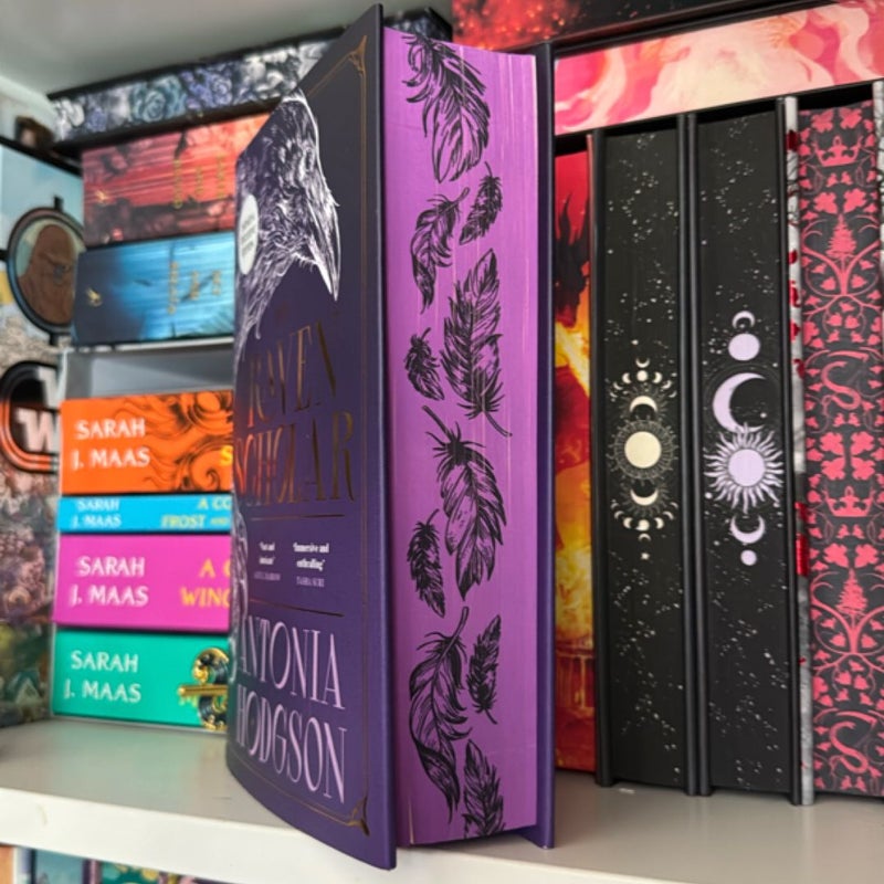 The Raven Scholar SIGNED Waterstones