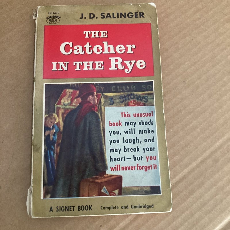 Vintage The Catcher In The Rye paperback 