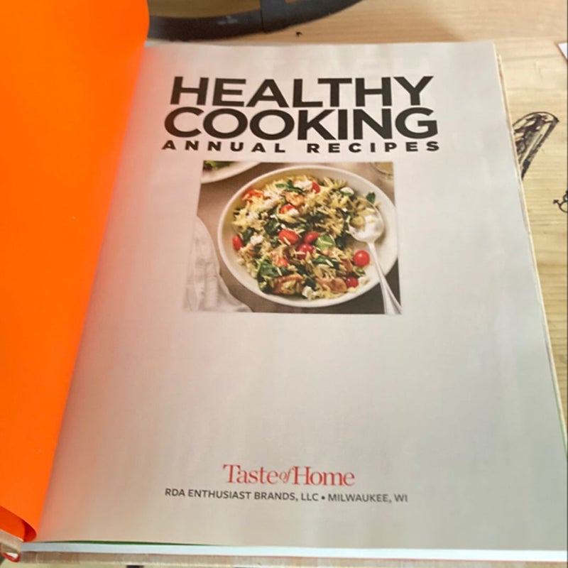 2018 Healthy Cooking Annual Recipes 