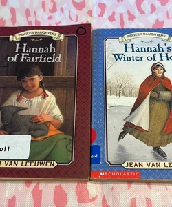2 Hannah of Fairfield books