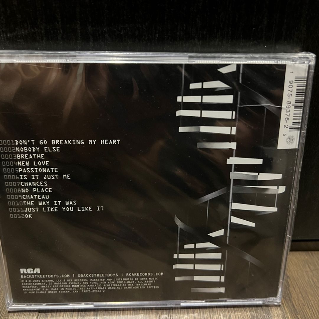 Backstreet Boys DNA CD