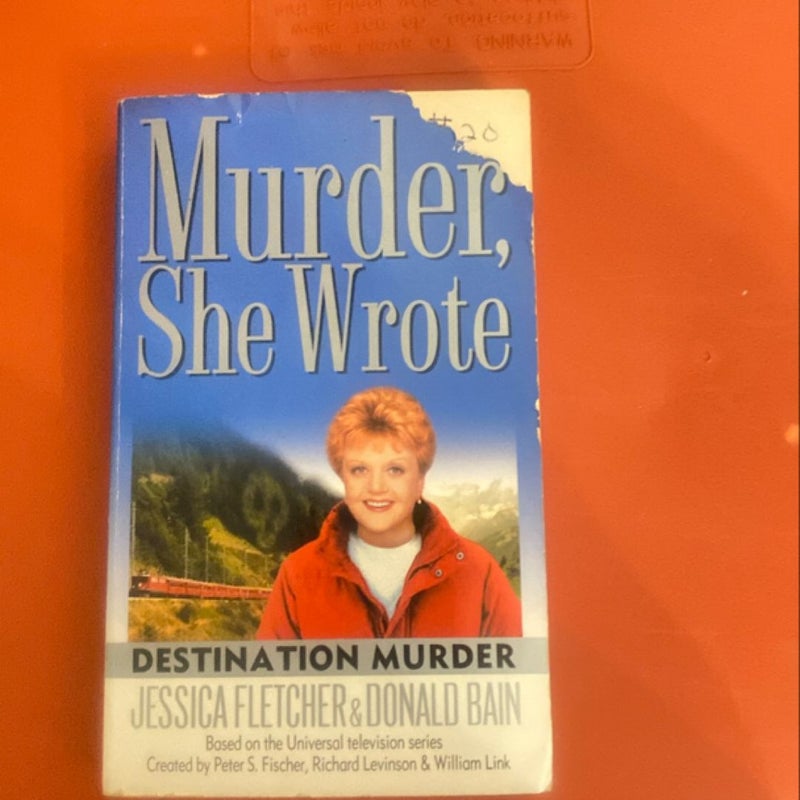 Murder, She Wrote: Destination Murder