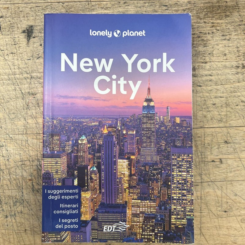 Lonely Planet New York City Italian edition by Lonely planet