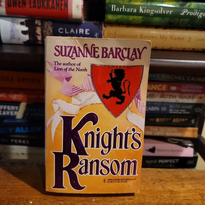 VINTAGE 1996 Knight's Ransom (The Sommerville Brothers, Harlequin Historical #335)