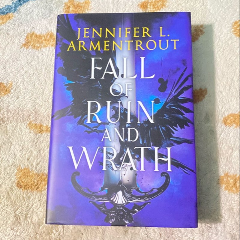 HAND SIGNED Fall of Ruin and Wrath