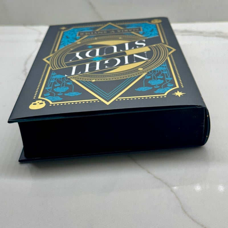 Fairyloot Night Study SIGNED by Maria V. Snyder