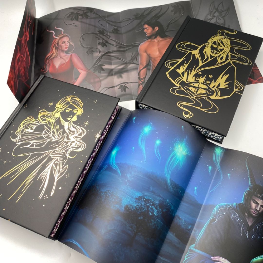 A Touch of Darkness By Bookish Box Signed by Author 1-4 by