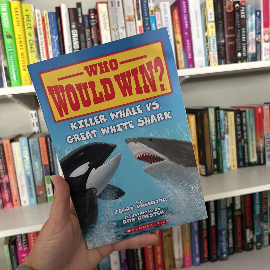Killer Whale vs. Great White Shark by Jerry Pallotta, Paperback